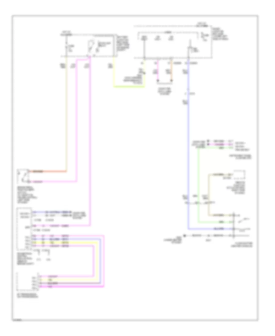 Shift Interlock Wiring Diagram for Lincoln MKT EcoBoost 2011