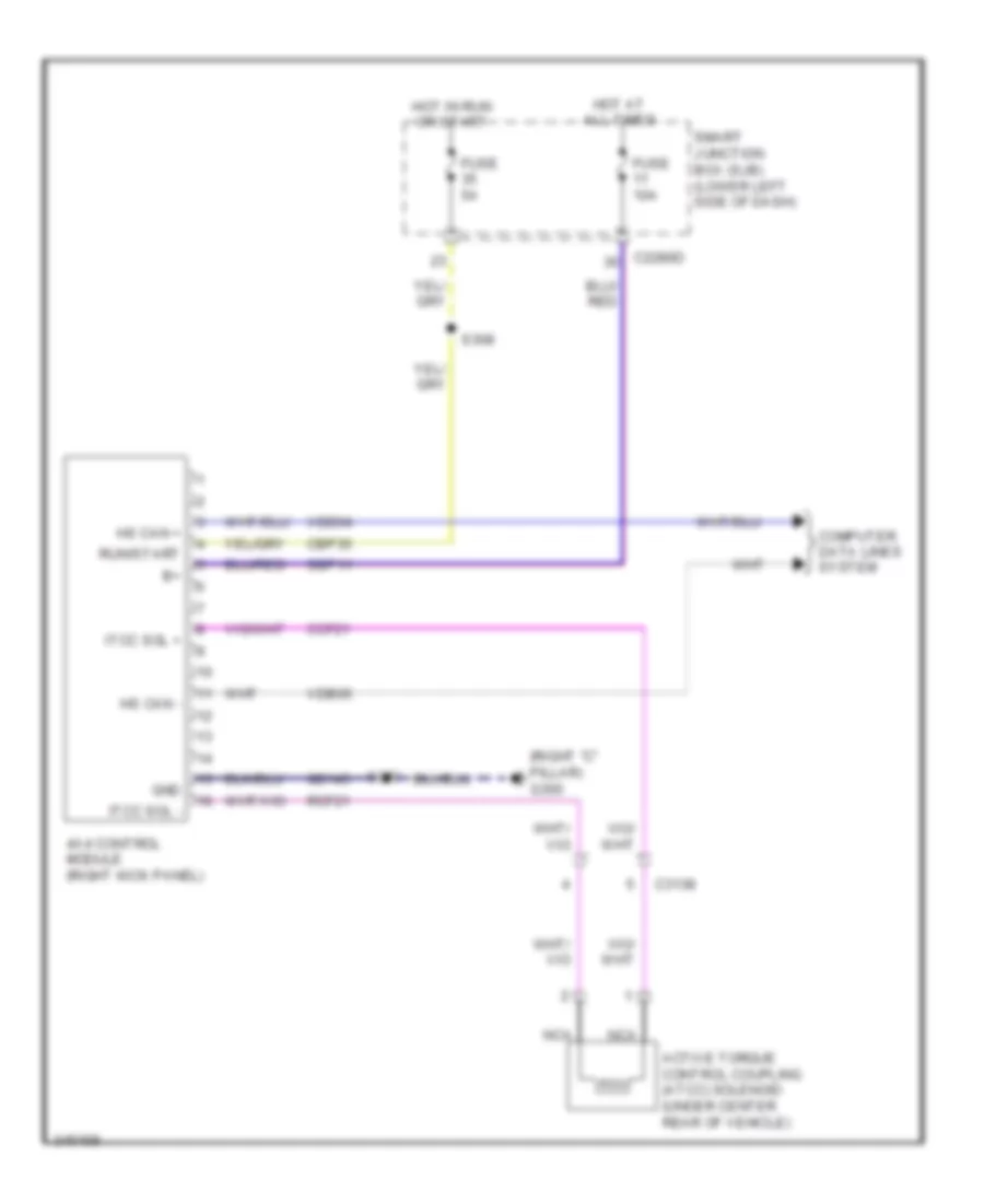 3 5L Twin Turbo AWD Wiring Diagram for Lincoln MKT EcoBoost 2011