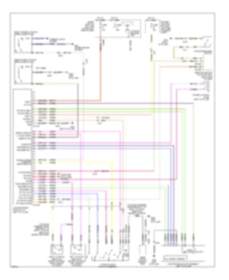 Power Liftgate Wiring Diagram for Lincoln MKT EcoBoost 2011