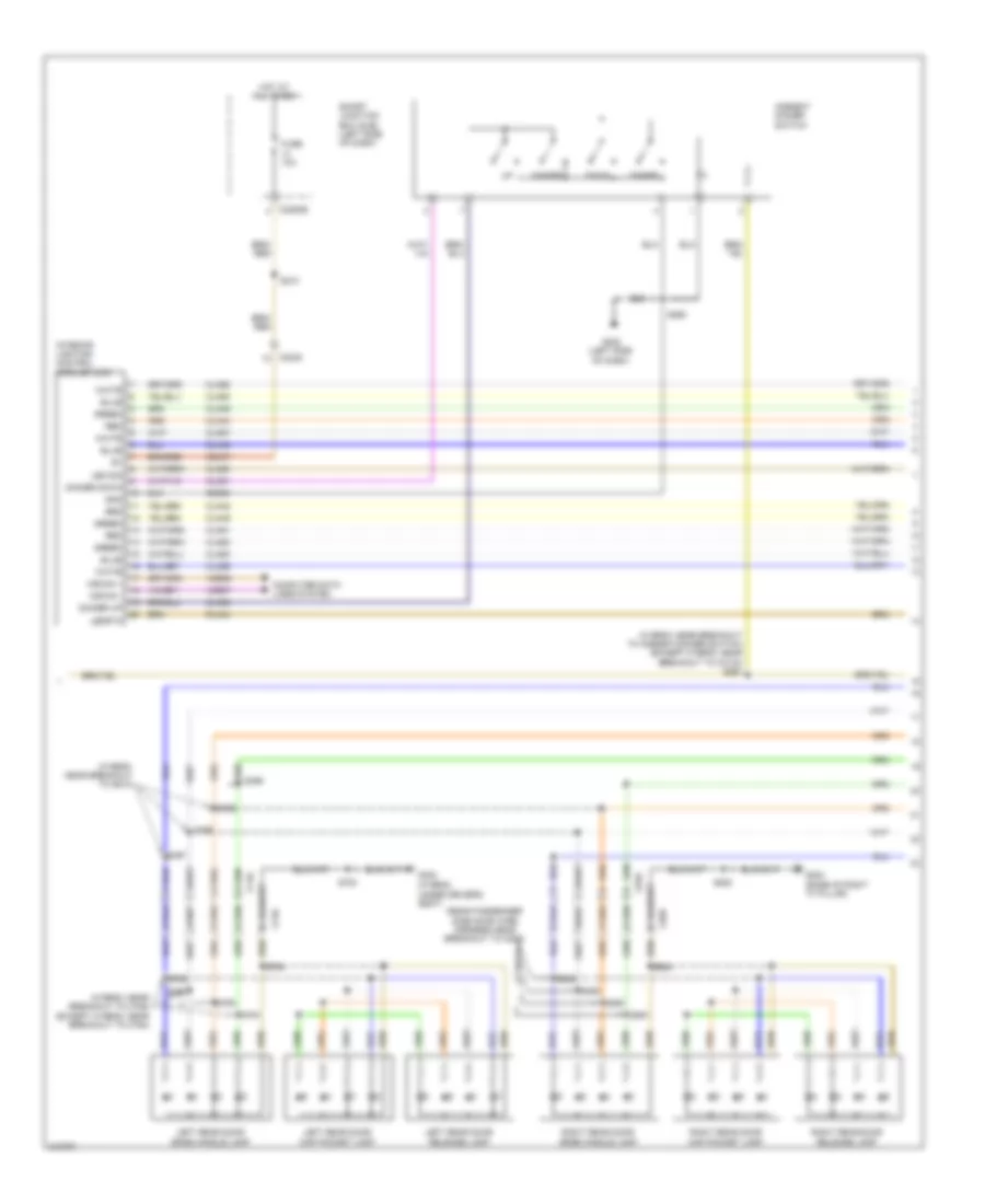 Courtesy Lamps Wiring Diagram 2 of 3 for Lincoln MKZ 2011
