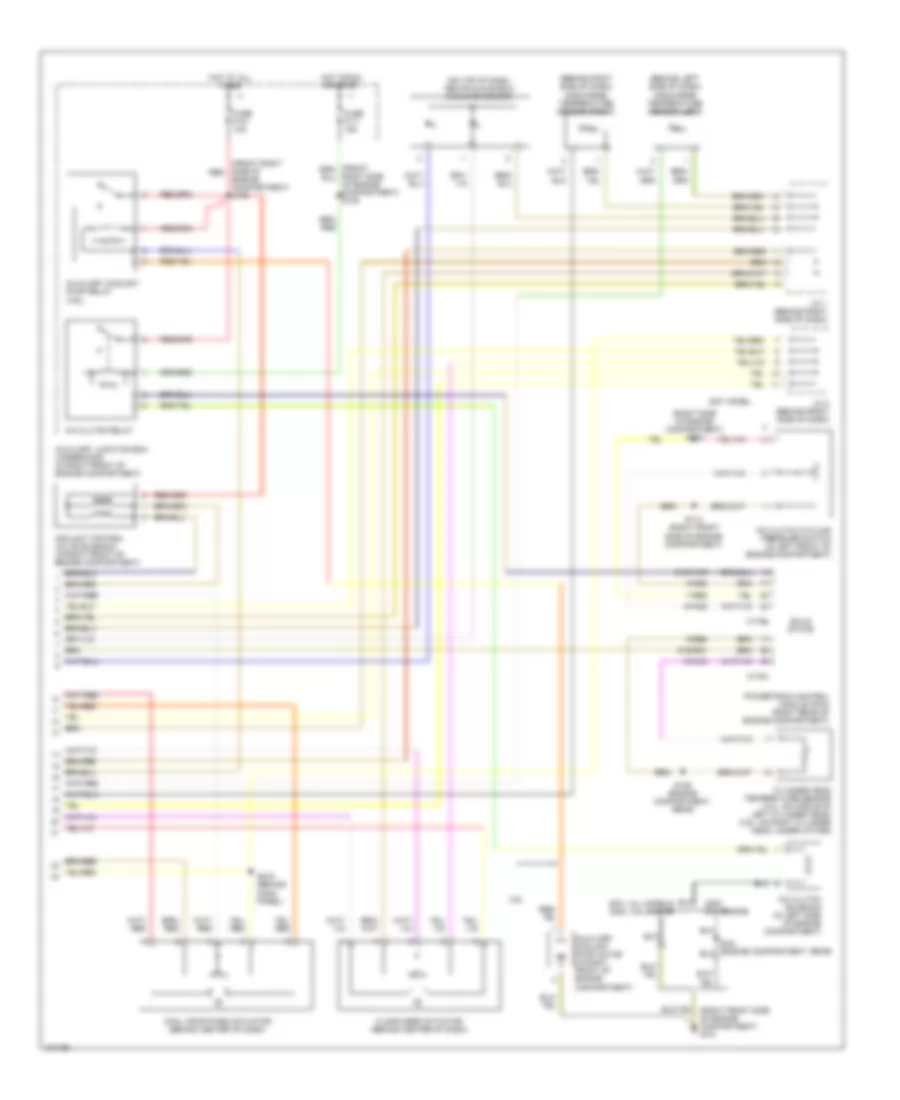 Automatic AC Wiring Diagram (2 of 2) for Lincoln LS 2000