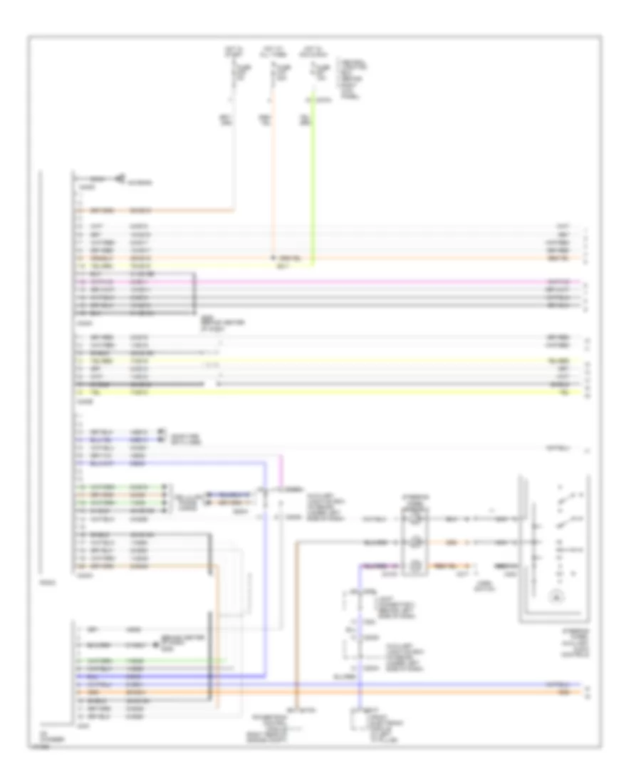 Radio Wiring Diagram 1 of 2 for Lincoln LS 2000