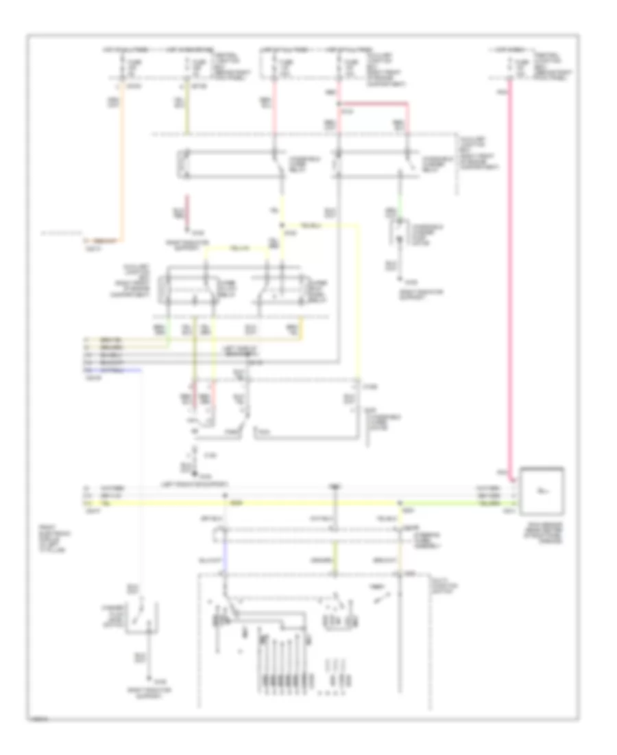 WiperWasher Wiring Diagram for Lincoln LS 2000