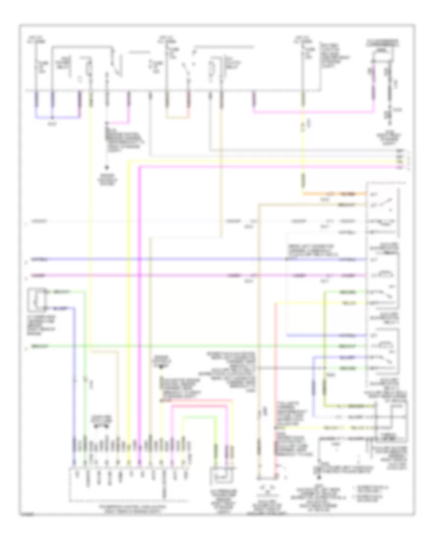 Automatic A C Wiring Diagram 3 of 4 for Lincoln Navigator 2011