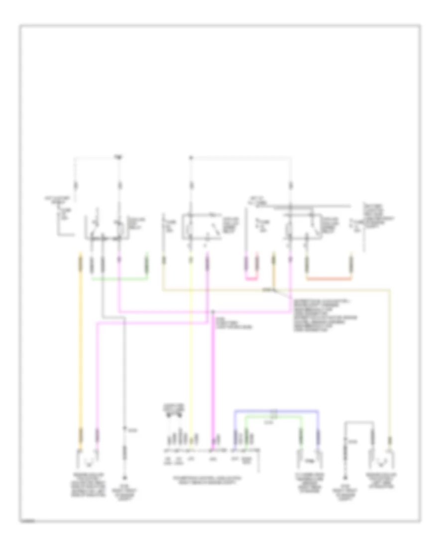 Cooling Fan Wiring Diagram for Lincoln Navigator 2011