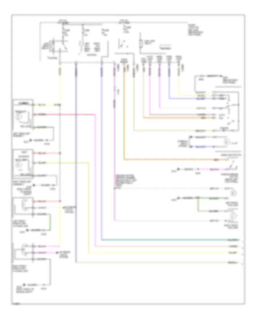 Headlights Wiring Diagram 1 of 2 for Lincoln Navigator 2011