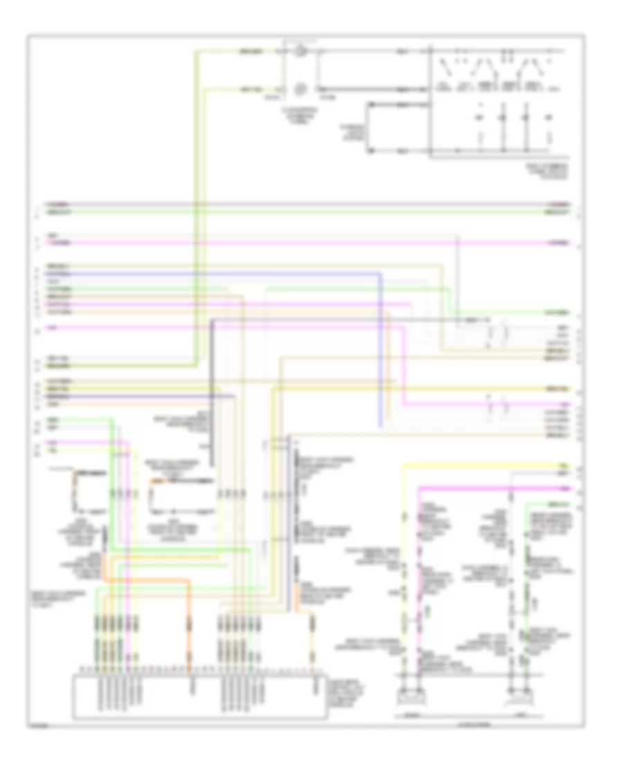 THX Audio Radio Wiring Diagram (2 of 3) for Lincoln Navigator 2011