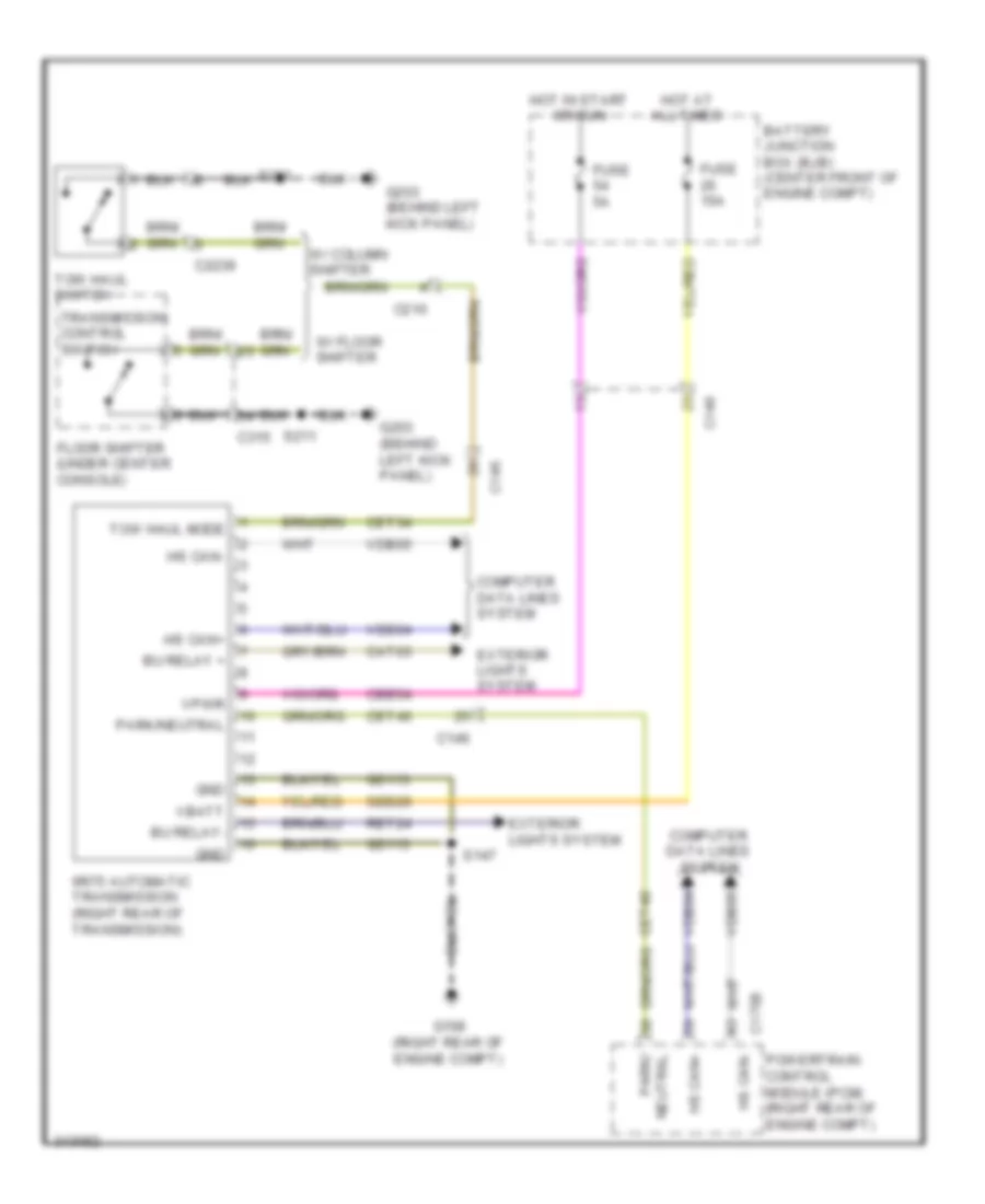 A T Wiring Diagram for Lincoln Navigator 2011