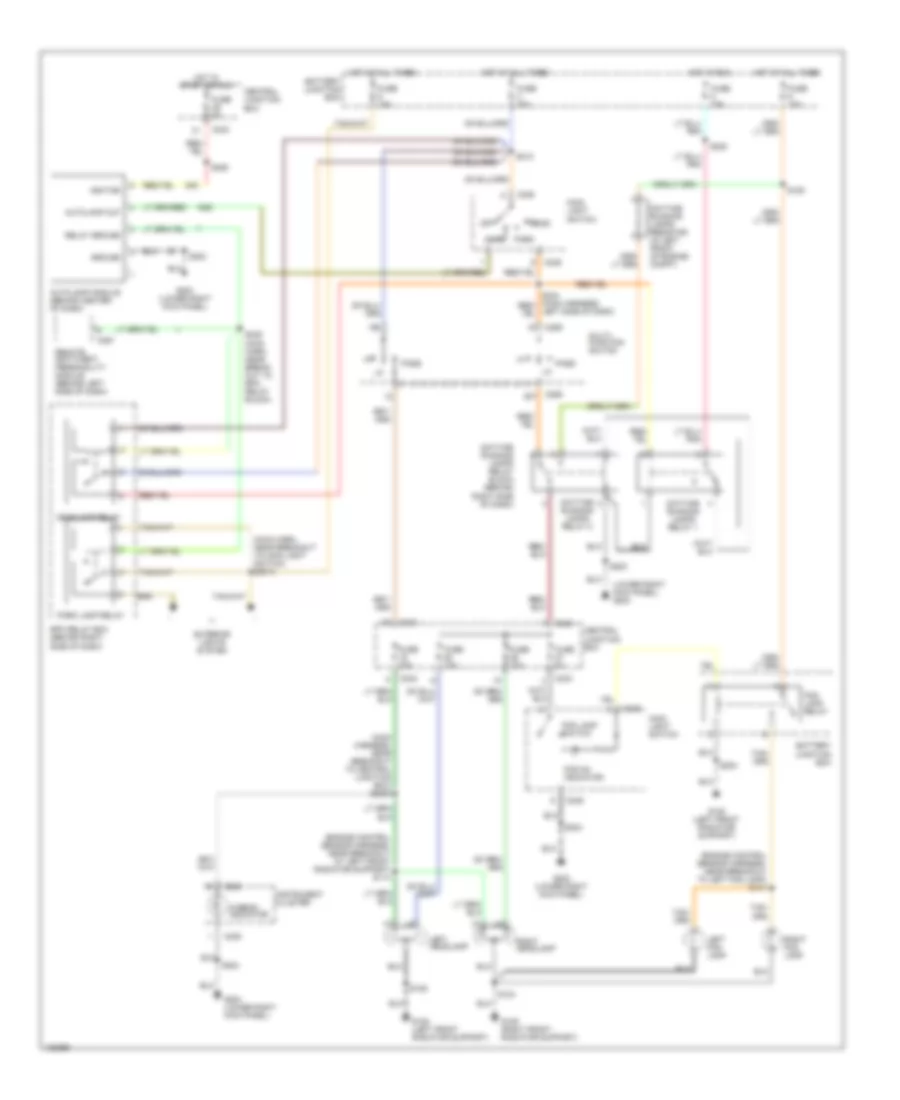 Autolamps  Fog Lamps Wiring Diagram with DRL for Lincoln Navigator 2000