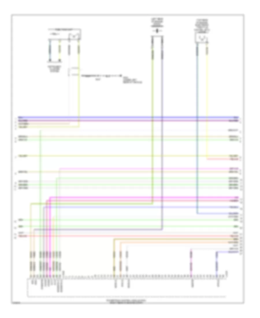 5.4L Flex Fuel, Engine Performance Wiring Diagram (3 of 5) for Lincoln Navigator L 2011