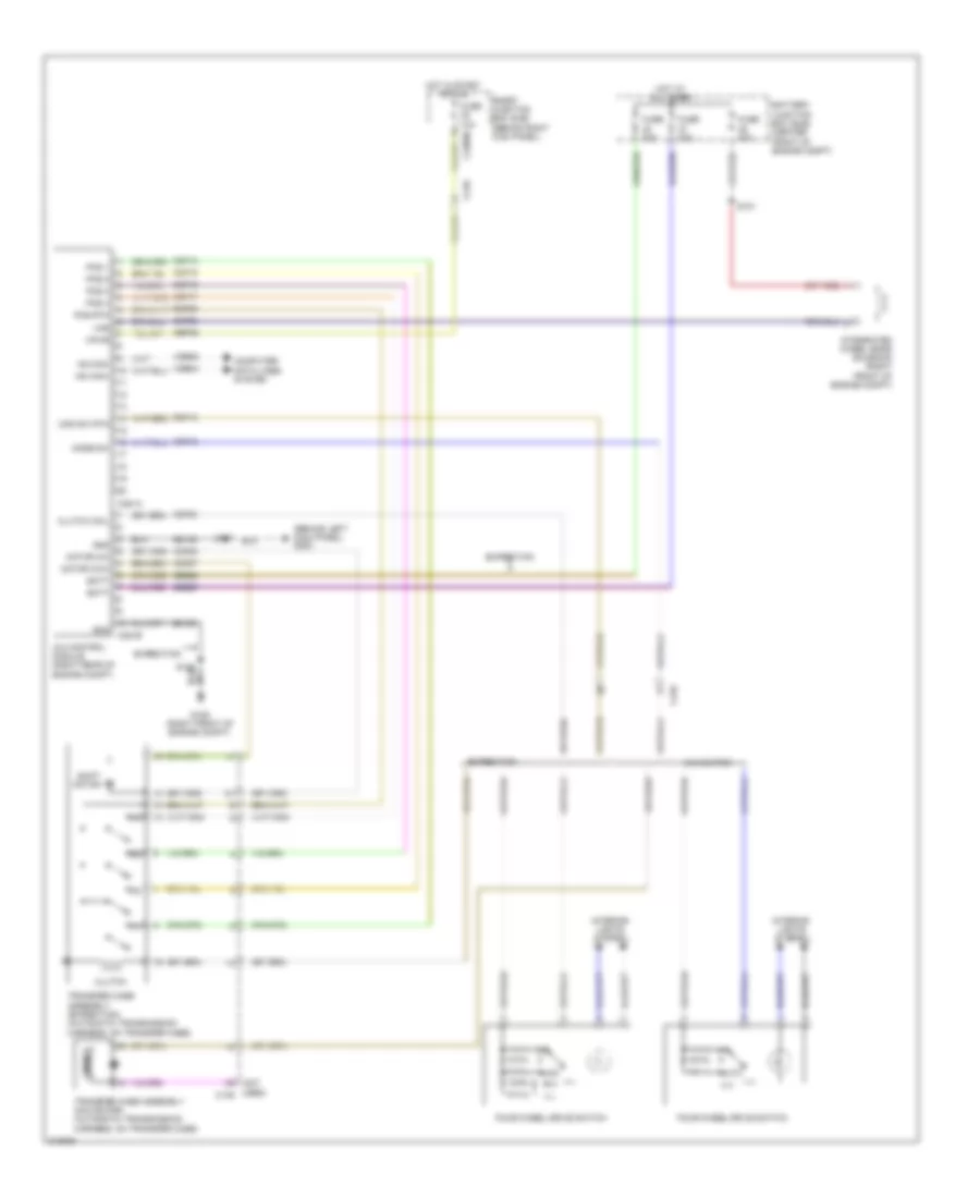 4WD Wiring Diagram for Lincoln Navigator L 2011