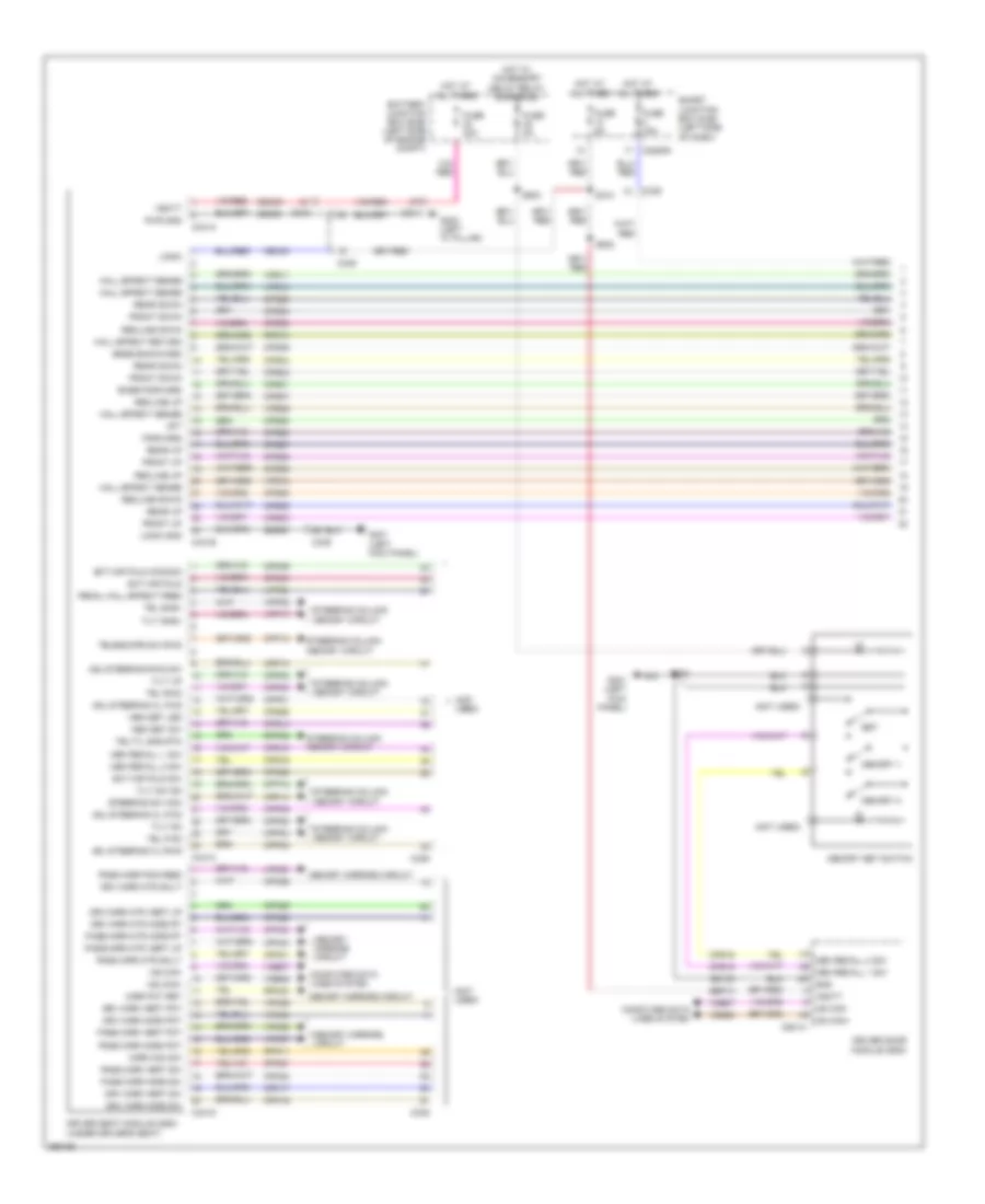 Driver s Memory Seat Wiring Diagram 1 of 2 for Lincoln MKS 2012