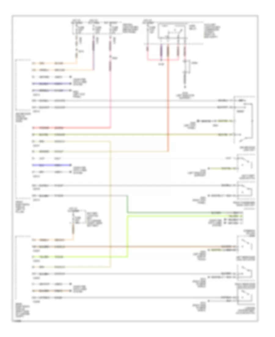 Forced Entry Wiring Diagram for Lincoln LS 2001