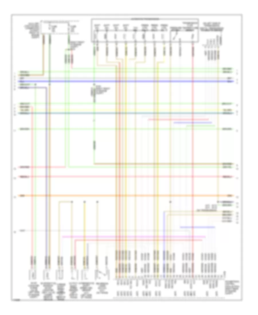 3.0L, Engine Performance Wiring Diagram (2 of 4) for Lincoln LS 2001