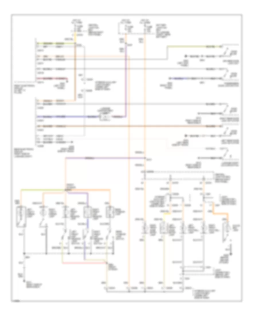 Courtesy Lamps Wiring Diagram for Lincoln LS 2001