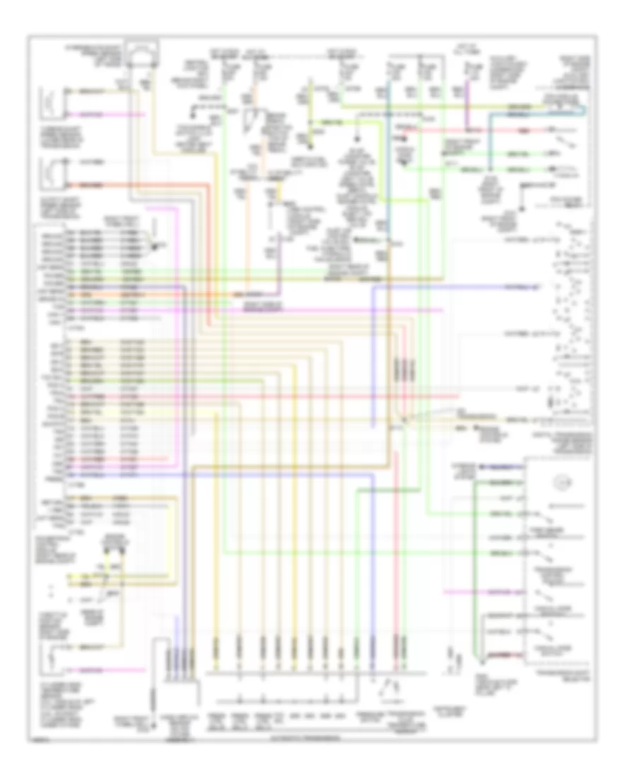 A T Wiring Diagram for Lincoln LS 2001