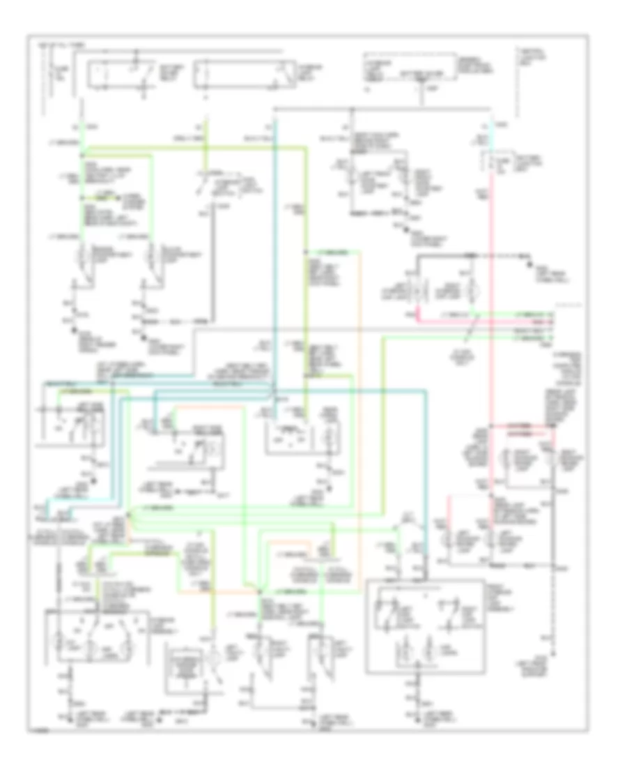 Courtesy Lamps Wiring Diagram for Lincoln Navigator 2001