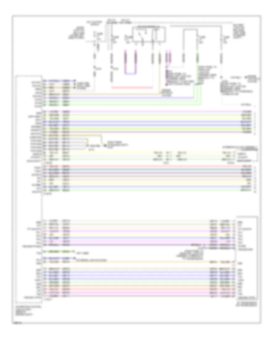 3 5L Twin Turbo A T Wiring Diagram 1 of 2 for Lincoln MKT 2012