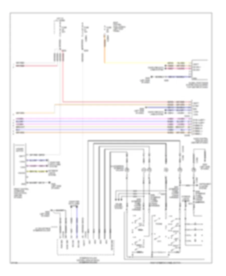 SYNC Radio Wiring Diagram, with SYNC GEN 1 (2 of 2) for Lincoln MKX 2012