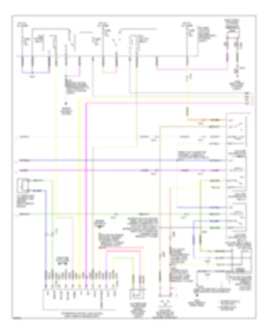 Automatic AC Wiring Diagram (3 of 4) for Lincoln Navigator 2012