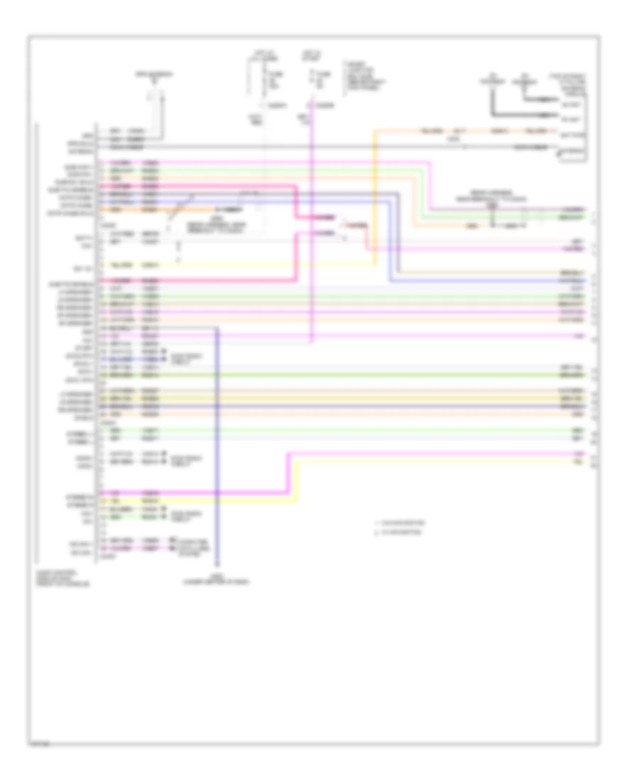 THX Audio Radio Wiring Diagram (1 of 3) for Lincoln Navigator 2012