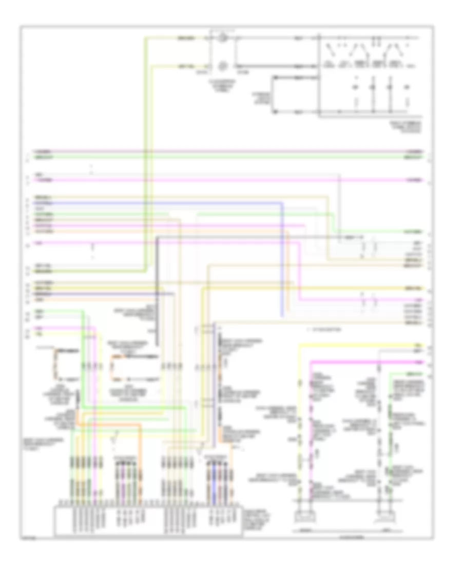 THX Audio Radio Wiring Diagram (2 of 3) for Lincoln Navigator 2012