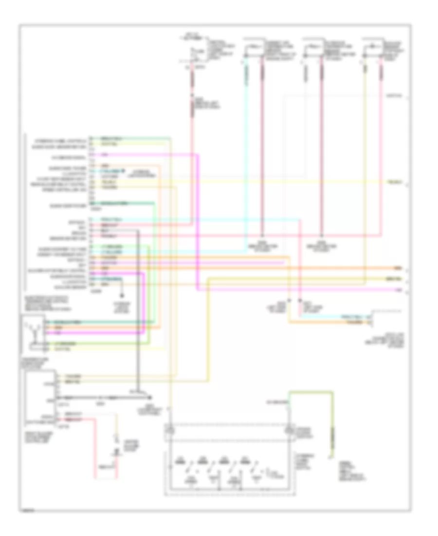 Automatic A C Wiring Diagram 1 of 2 for Lincoln Blackwood 2002