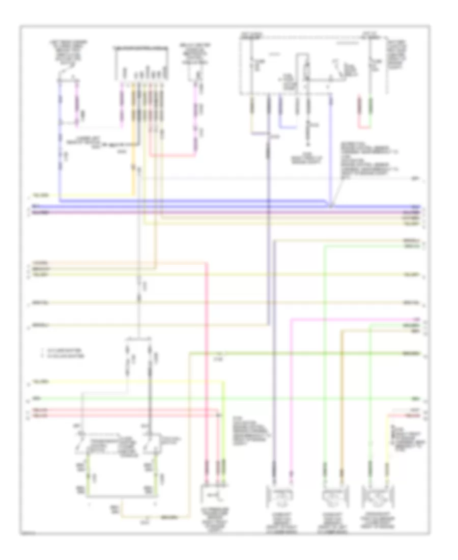 5.4L Flex Fuel, Engine Performance Wiring Diagram (2 of 5) for Lincoln Navigator L 2012