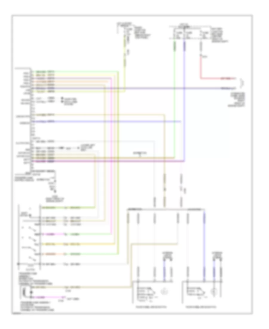 4WD Wiring Diagram for Lincoln Navigator L 2012