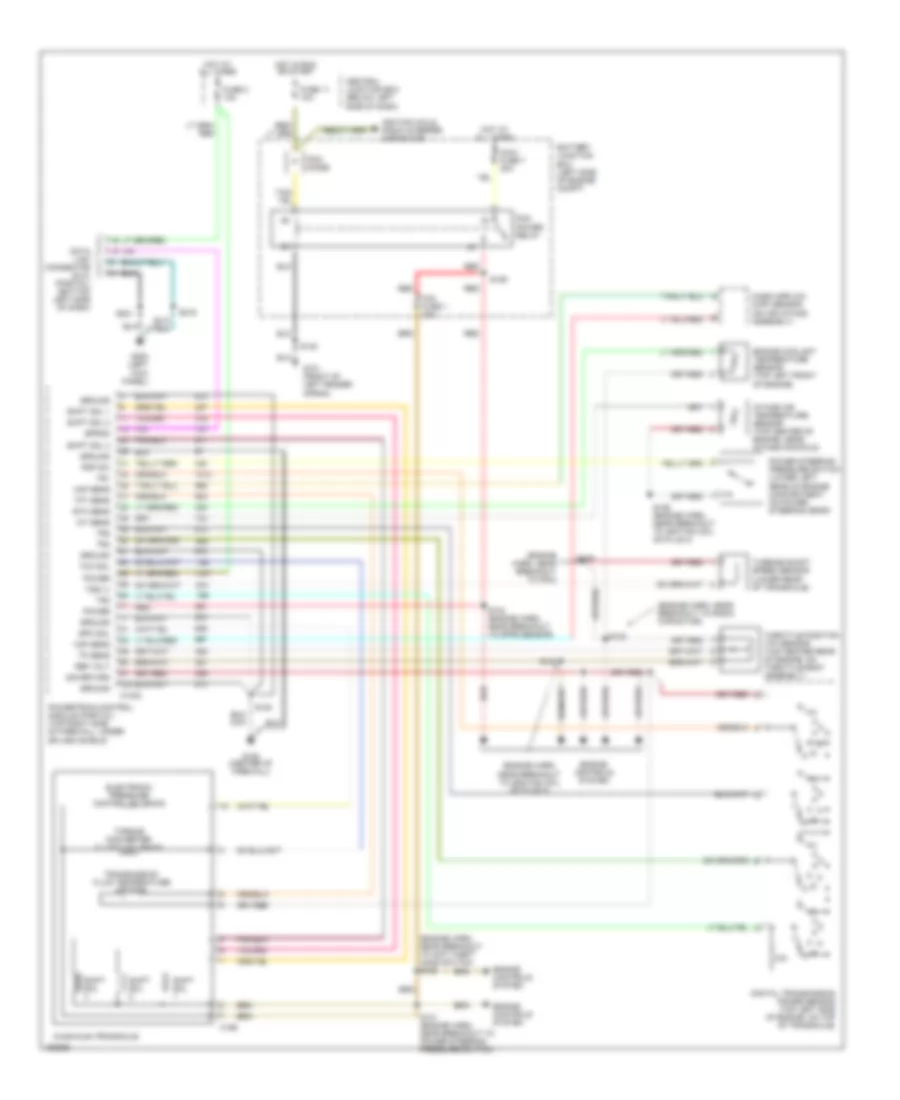 A T Wiring Diagram for Lincoln Continental 2002