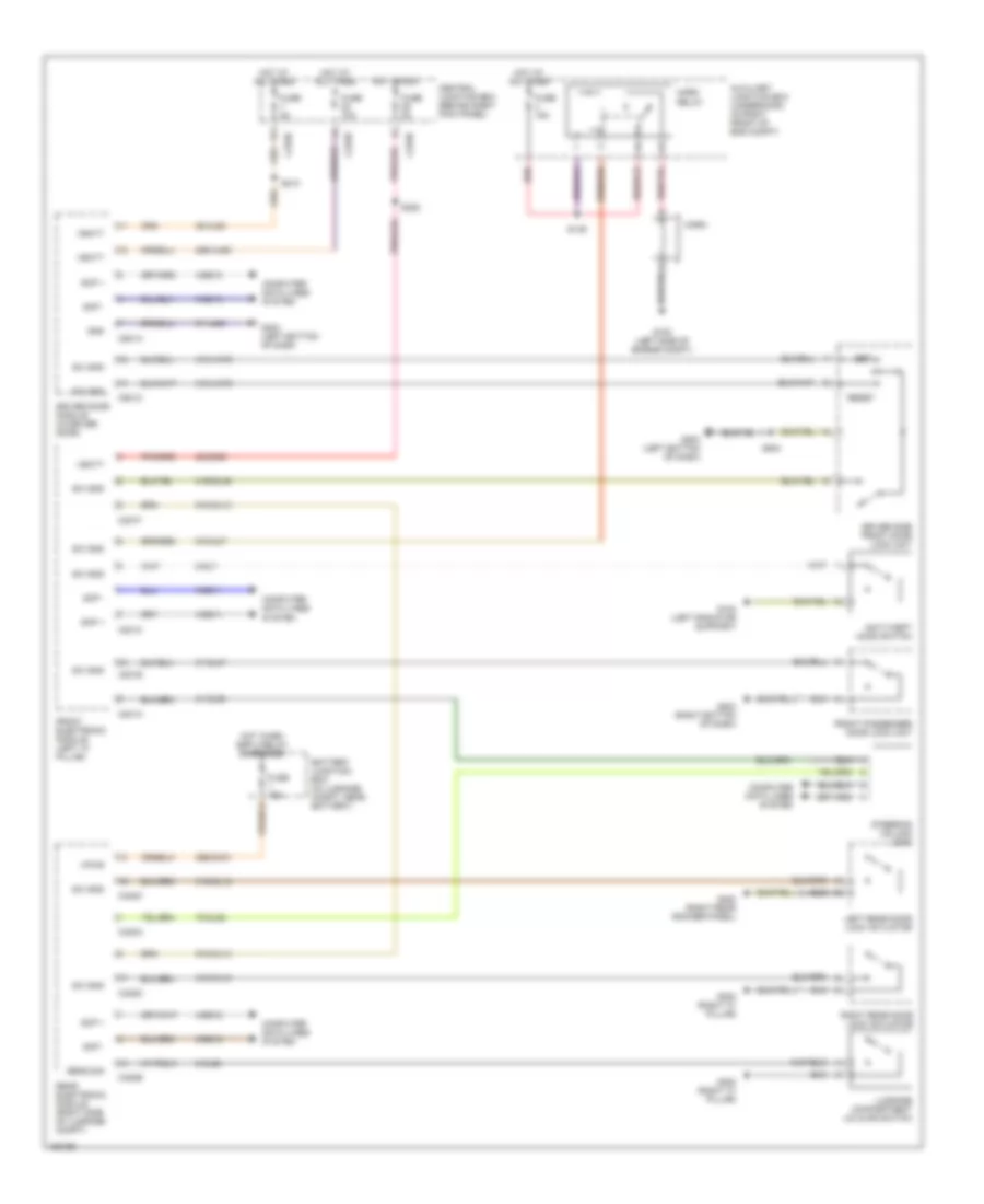 Forced Entry Wiring Diagram for Lincoln LS 2002