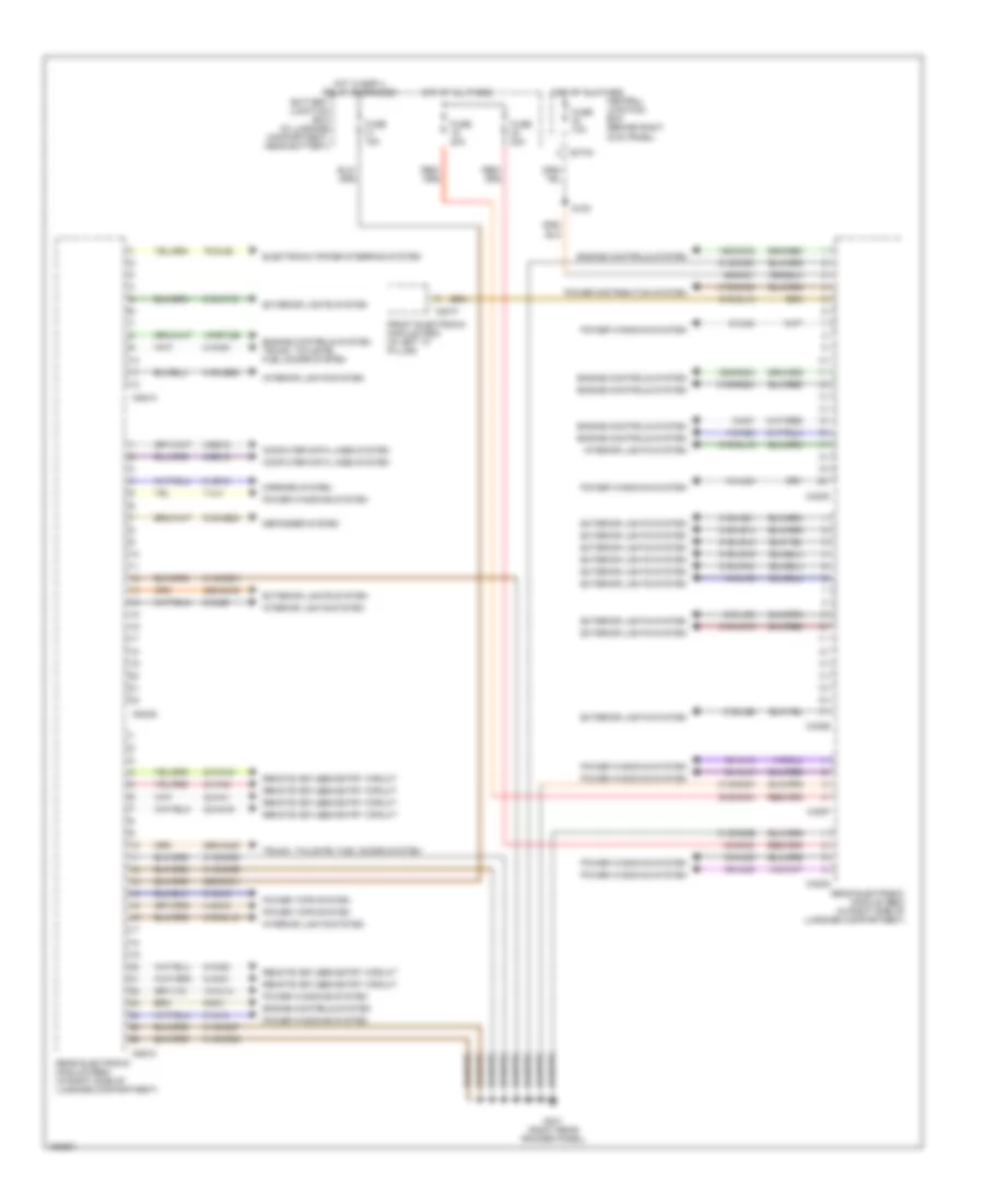 Body Control Modules Wiring Diagram 2 of 2 for Lincoln LS 2002