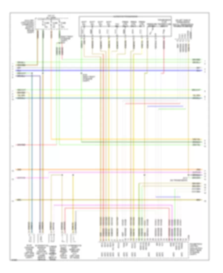 3.9L, Engine Performance Wiring Diagram (2 of 4) for Lincoln LS 2002