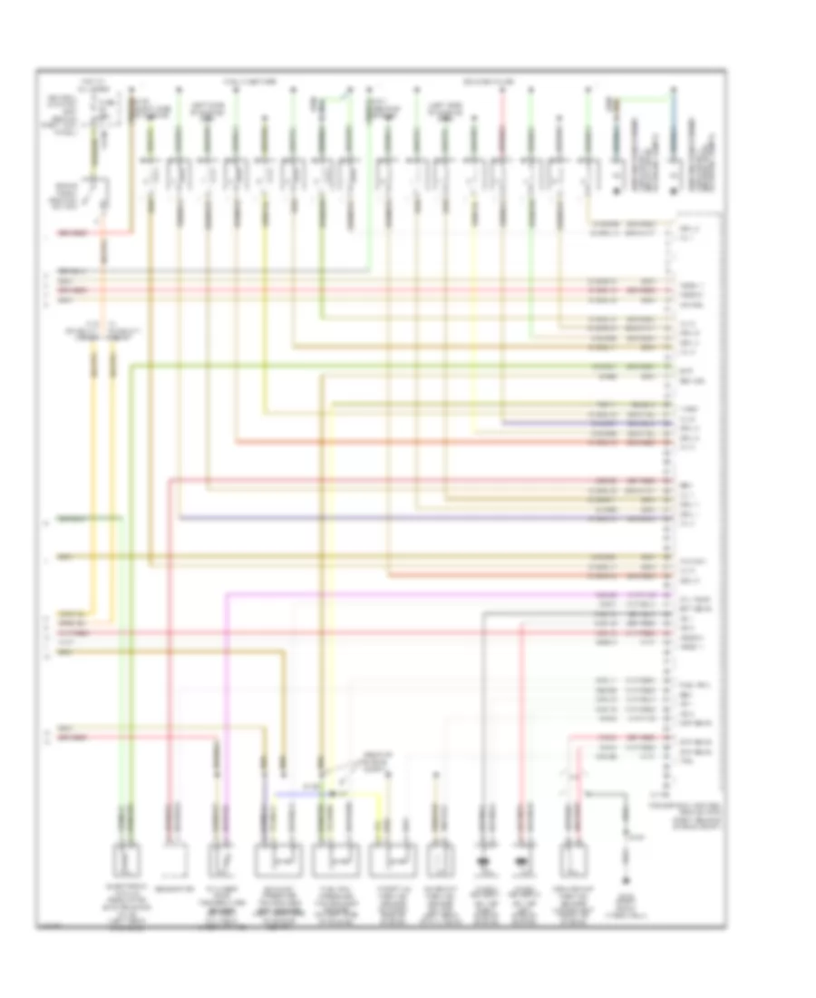 3.9L, Engine Performance Wiring Diagram (4 of 4) for Lincoln LS 2002