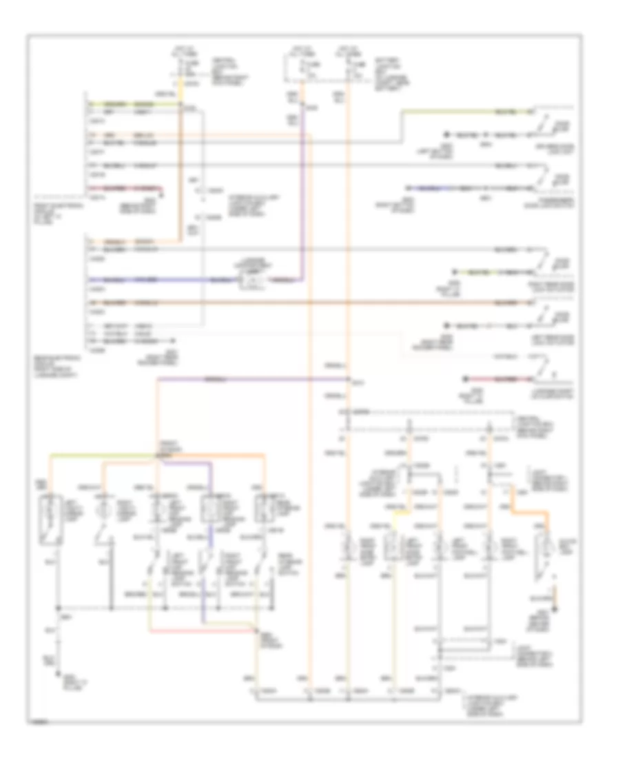 Courtesy Lamps Wiring Diagram for Lincoln LS 2002