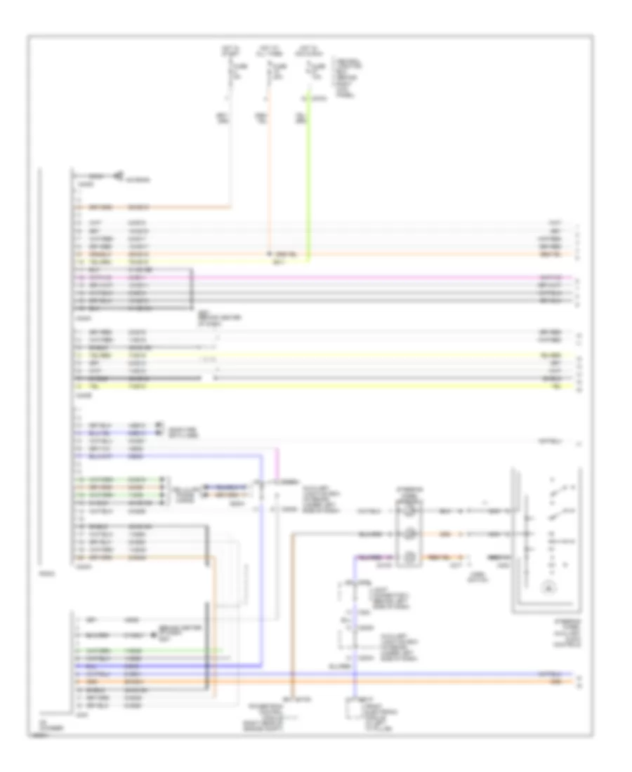 Radio Wiring Diagram 1 of 2 for Lincoln LS 2002