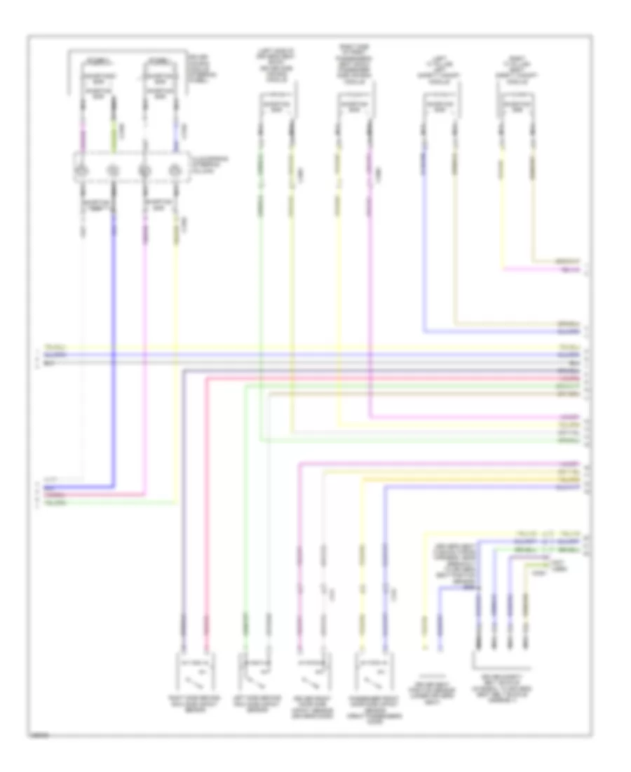 Supplemental Restraints Wiring Diagram 2 of 3 for Lincoln MKS EcoBoost 2013