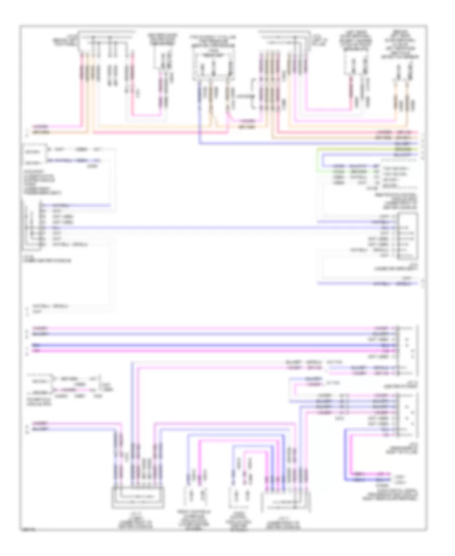 Computer Data Lines Wiring Diagram 2 of 3 for Lincoln MKT 2013