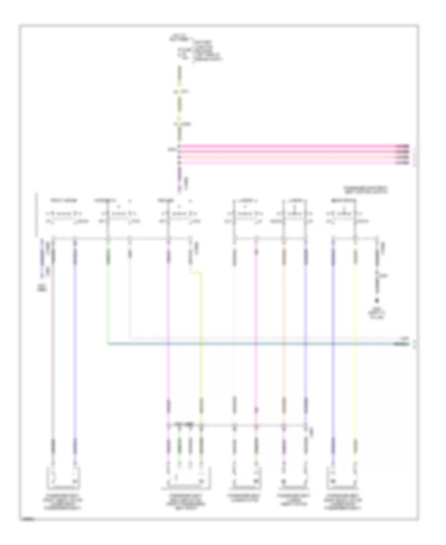 Passenger Power Seat Wiring Diagram, LimousineLivery (1 of 2) for Lincoln MKT 2013