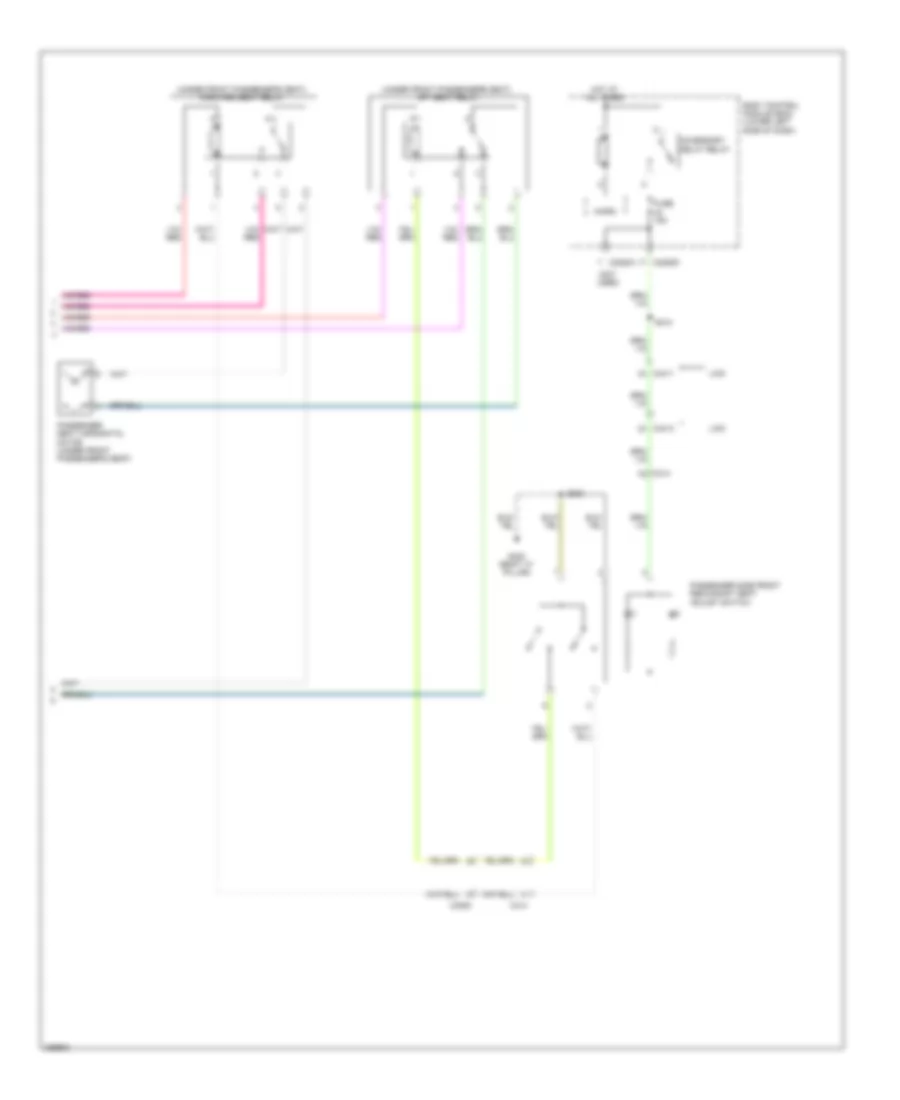 Passenger Power Seat Wiring Diagram, LimousineLivery (2 of 2) for Lincoln MKT 2013
