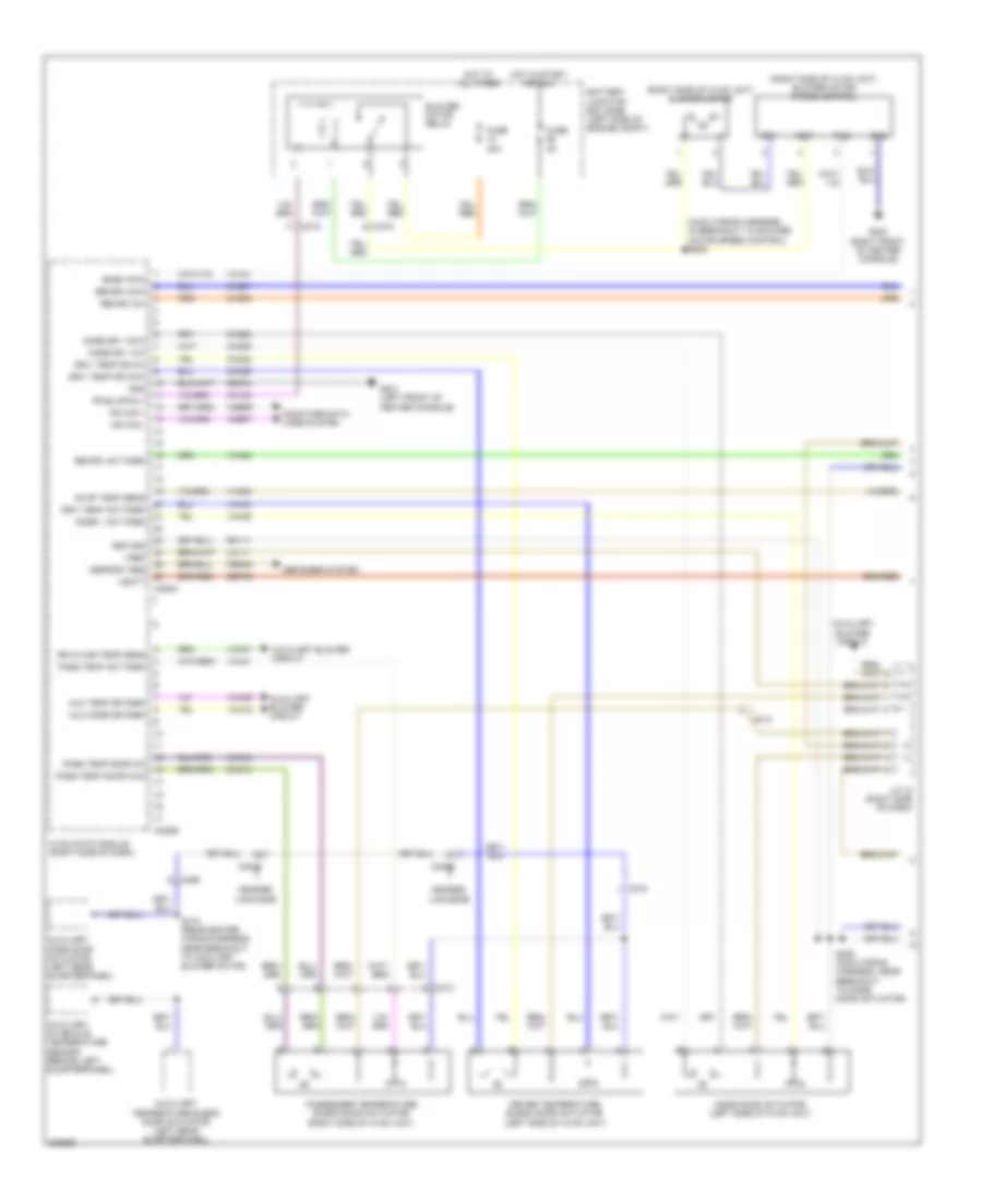 Automatic A C Wiring Diagram 1 of 4 for Lincoln MKT EcoBoost 2013