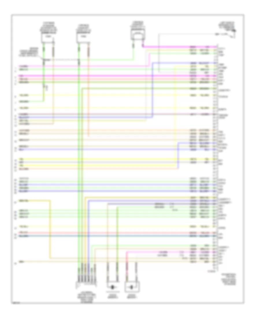 2.0L Turbo, Engine Performance Wiring Diagram (6 of 6) for Lincoln MKT EcoBoost 2013