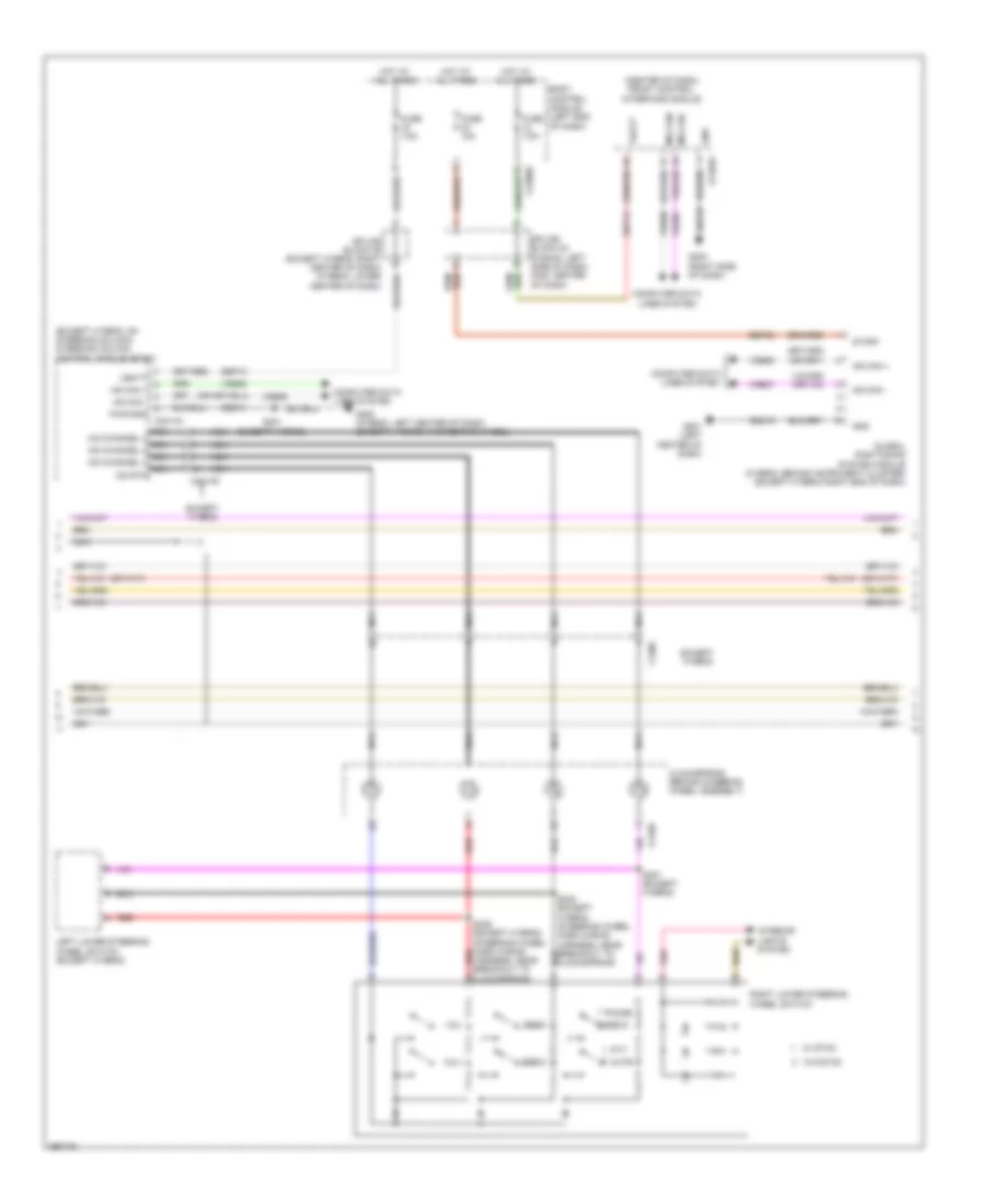 Premium Radio Wiring Diagram 2 of 3 for Lincoln MKZ 2013