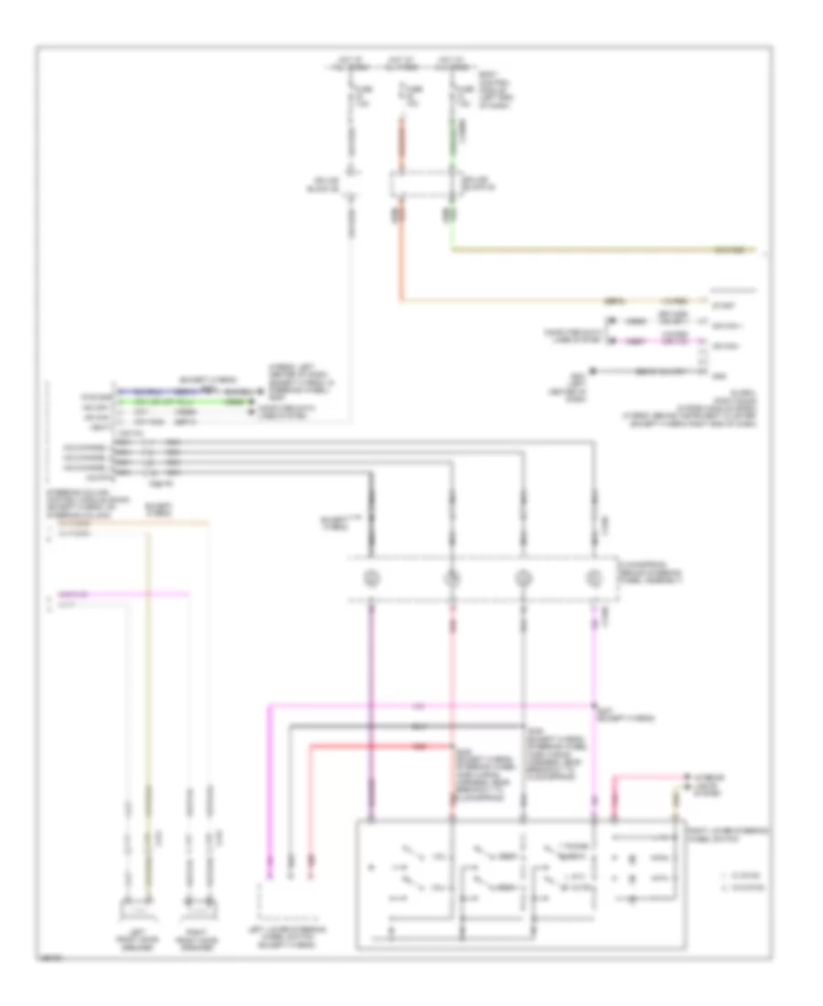 THX Audio Radio Wiring Diagram 2 of 4 for Lincoln MKZ 2013