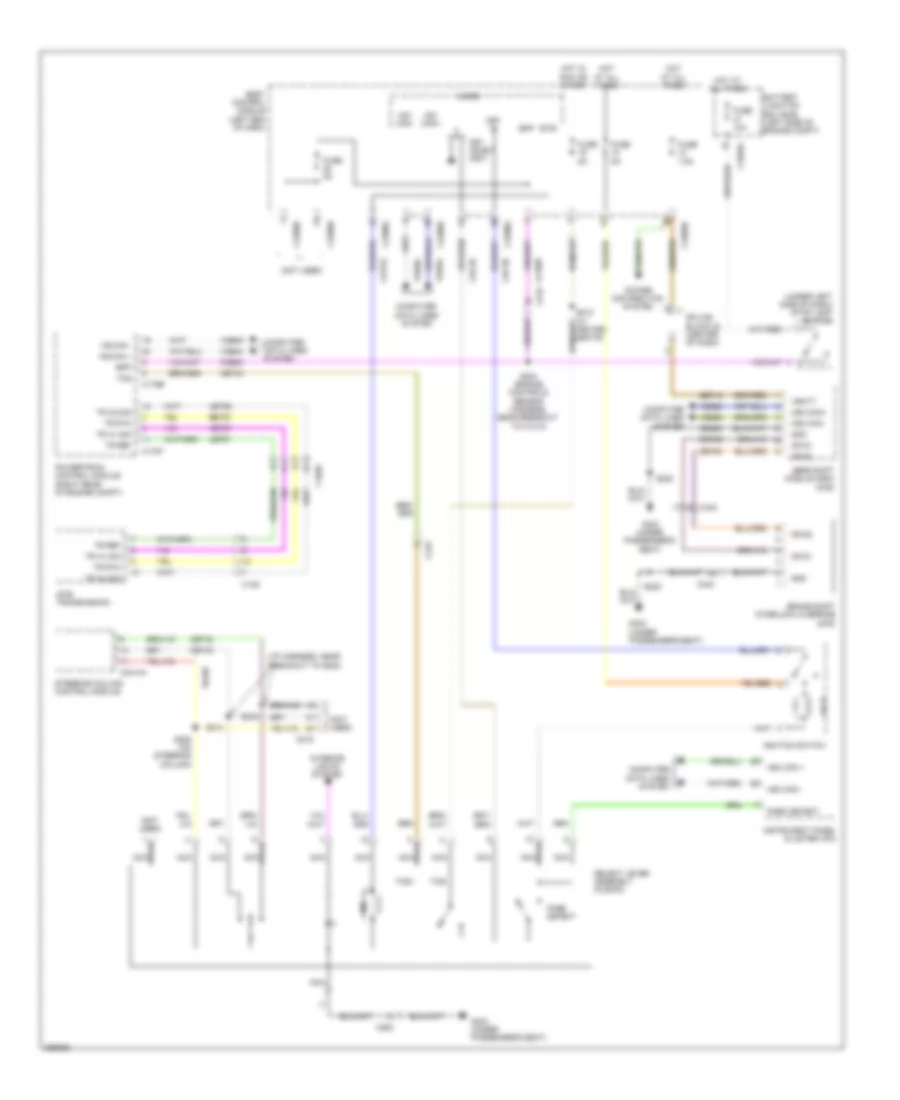 Shift Interlock Wiring Diagram Hybrid for Lincoln MKZ 2013
