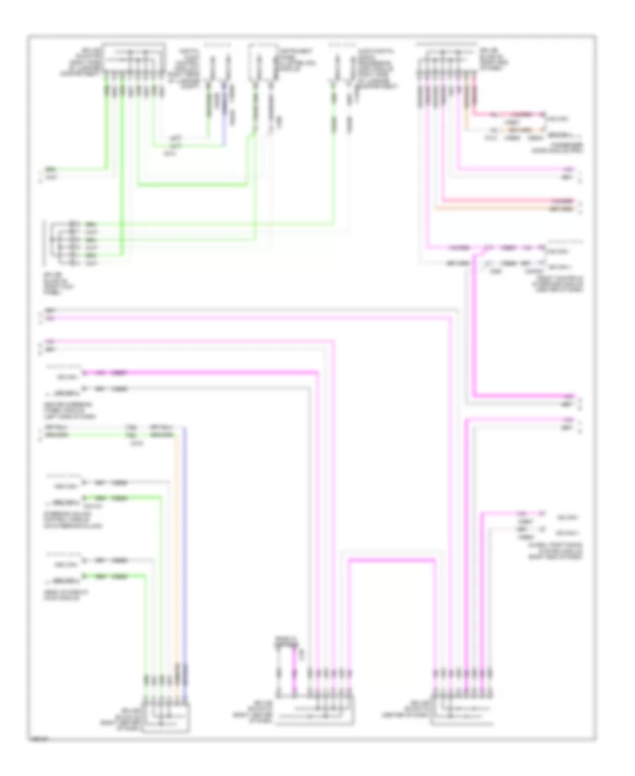 Computer Data Lines Wiring Diagram Except Hybrid 3 of 4 for Lincoln MKZ 2013