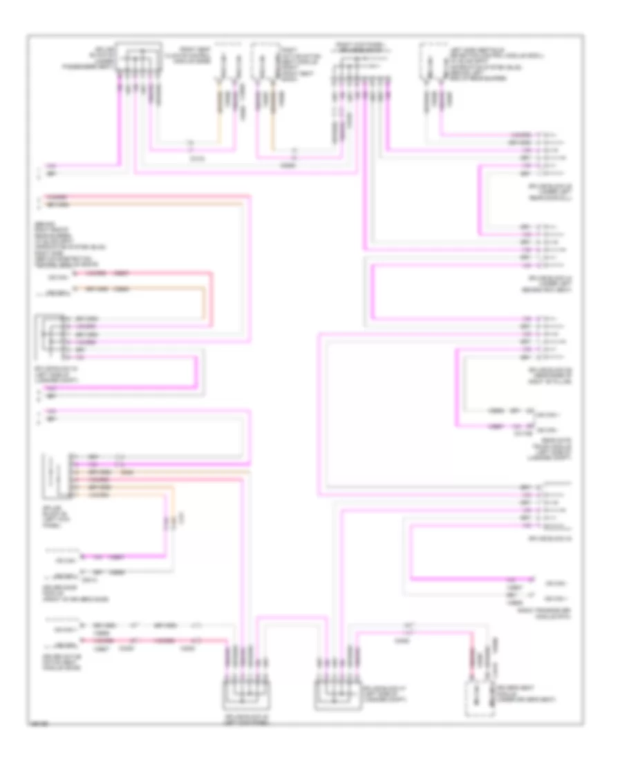 Computer Data Lines Wiring Diagram Hybrid 4 of 4 for Lincoln MKZ 2013