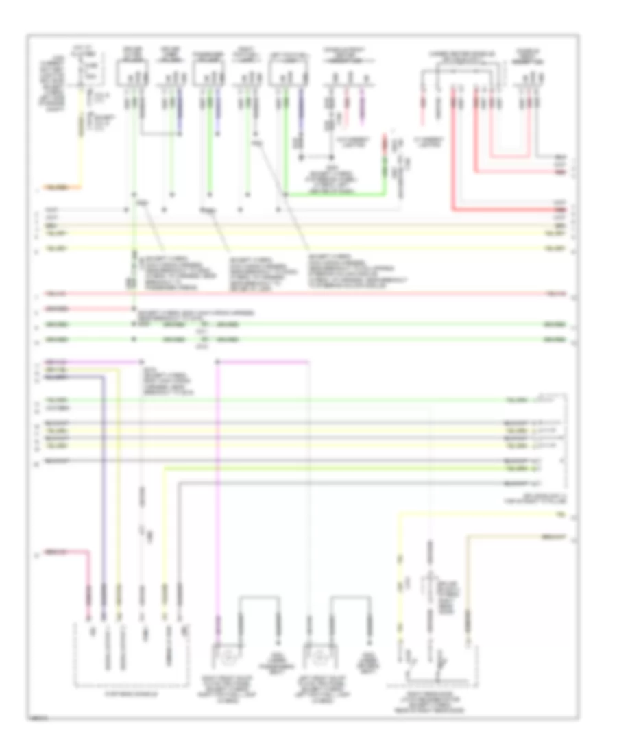 Courtesy Lamps Wiring Diagram 2 of 4 for Lincoln MKZ Hybrid 2013