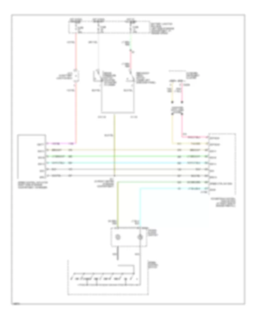 Cruise Control Wiring Diagram for Lincoln Aviator 2003