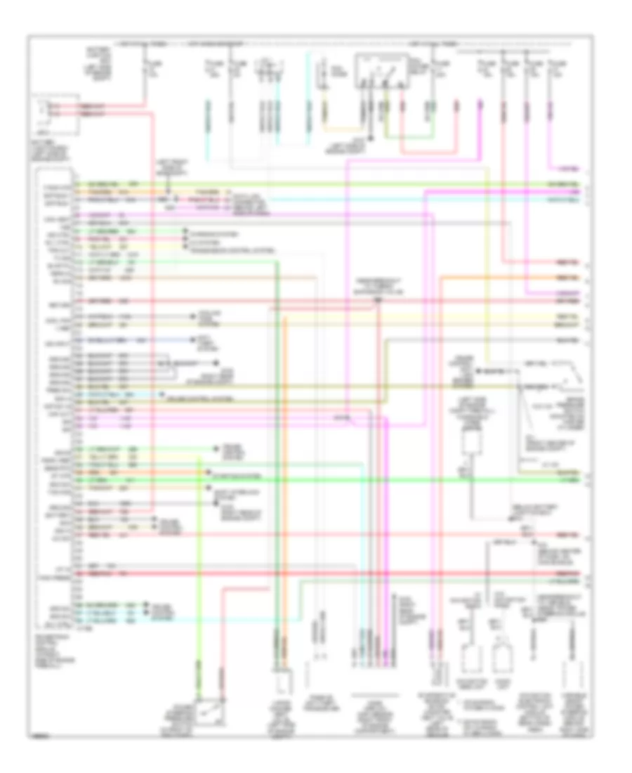4 6L Engine Performance Wiring Diagram 1 of 4 for Lincoln Aviator 2003
